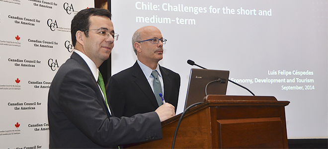 Ministro Céspedes: “Chile y Canadá tienen un gran espacio de intercambio económico que explorar”