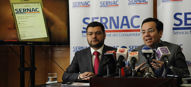 Ministro de Economía y Sernac lanzan sistema para que consumidores entreguen información sobre el funcionamiento de los cajeros automáticos