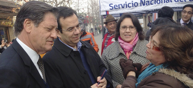 Ministro Céspedes destacó potencialidad del comercio de Talca tras convenio para restaurar Estación de trenes