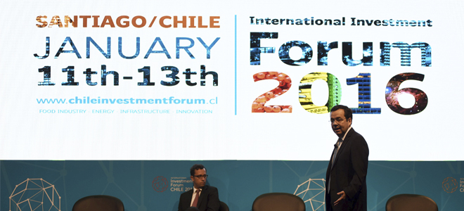 Presidenta Bachelet y Ministro Céspedes llaman a inversionistas extranjeros a aprovechar las ventajas económicas en Chile