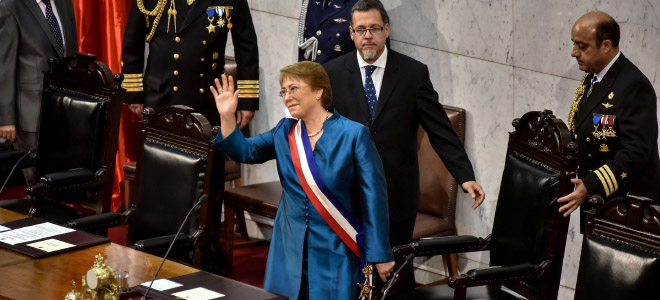 Presidenta Bachelet: “Mi invitación hoy es que hagamos un pacto por un crecimiento que se sostenga en el tiempo”