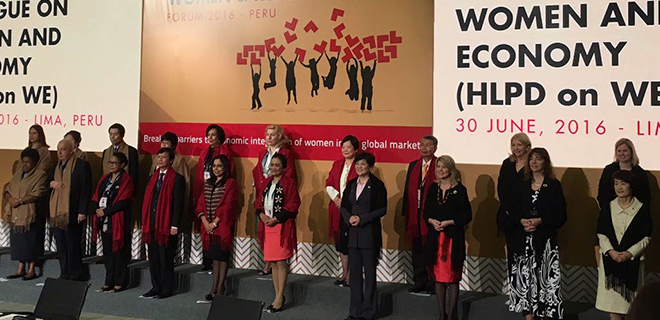 Con Declaración de 5 ejes temáticos finalizó Foro APEC “Mujeres y Economía” 2016