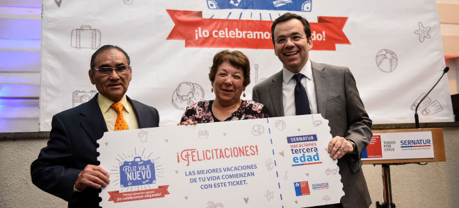 Ministro Céspedes lanza 16° versión del Programa Vacaciones Tercera Edad