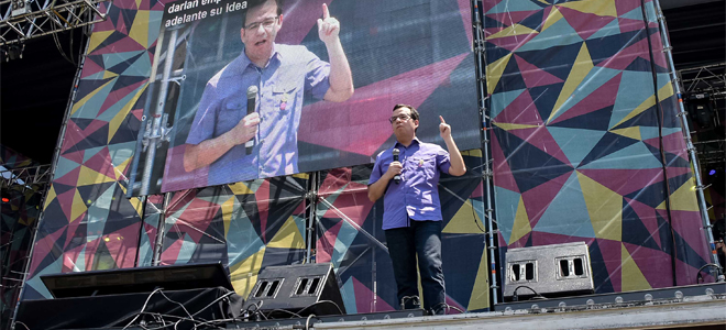 Ministro Céspedes: “Tenemos que darles oportunidades a los emprendedores, sin importar su región, su colegio, o la familia donde nació”