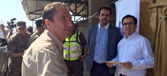 Ministro Céspedes: “Van a estar los recursos necesarios para hacer frente a esta emergencia”
