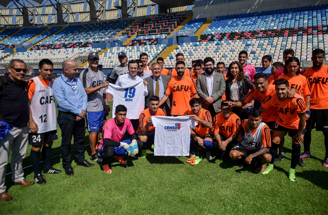 Club Deportes Antofagasta se pone la camiseta del Censo 2017