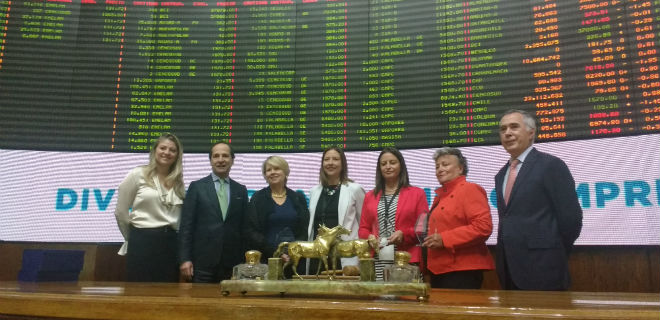 Subsecretaria de Economía Natalia Piergentili dio el vamos a Diversidad en el Mundo Empresarial y de las Finanzas en Bolsa de Santiago