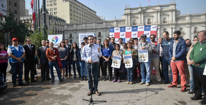 Organizaciones de voluntariado oficializaron su compromiso con el Censo 2017