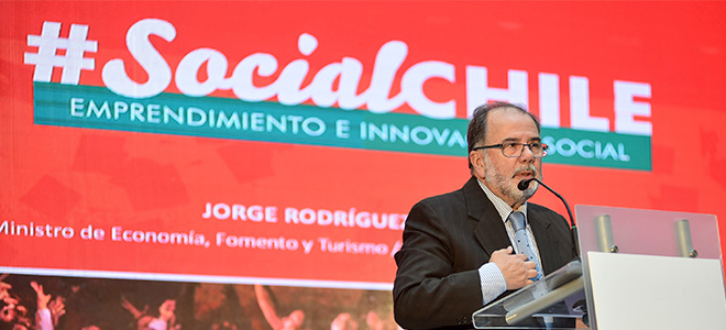 Ministro Rodríguez: “Estamos convencidos que la innovación y el emprendimiento social juegan un rol fundamental para un crecimiento más igualitario”
