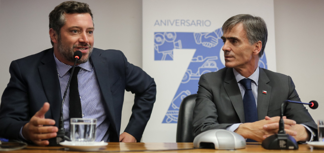 Ministro Valente presentó al nuevo Vicepresidente Ejecutivo de Corfo