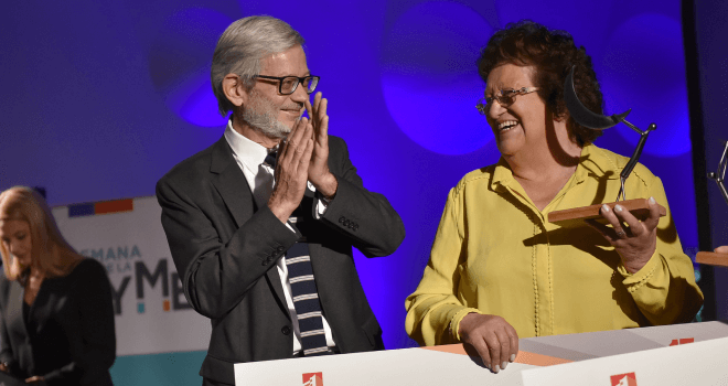 Ministro Fontaine participa en entrega de Premio al Emprendedor de BancoEstado 2019