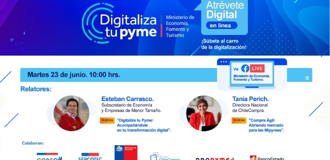 Mañana comenzará ciclo de webinars para ayudar a la transformación digital de Mipymes