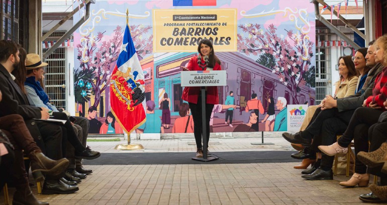 Presidente Gabriel Boric lanza nueva convocatoria nacional para fortalecer los barrios comerciales