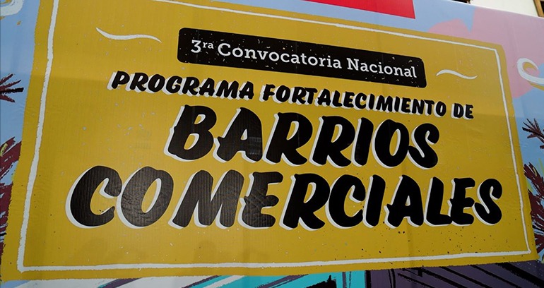 Seleccionan a 41 barrios comerciales del país para ser revitalizados con apoyo de Sercotec