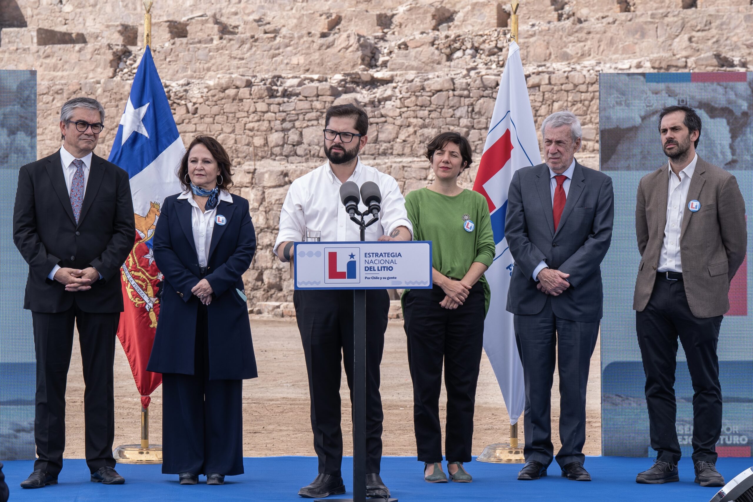 Presidente Gabriel Boric junto a Ministros lanza Estrategia Nacional del Litio en Antofagasta: “el litio nos presenta una gran oportunidad para el desarrollo que no podemos desaprovechar”