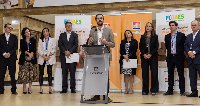 Ministerios de Economía, Hacienda y BancoEstado lanzan Programas de Garantías Especiales de apoyo a Construcción y Vivienda