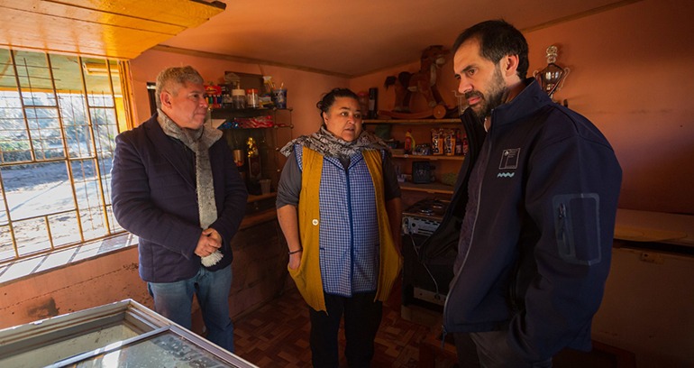 Ministro de Economía recorre comunas de las regiones de O’Higgins y el Maule afectadas por la emergencia climática