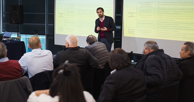 Junto a 20 organizaciones gremiales y con foco en el codiseño de políticas públicas, ministro Grau lideró una nueva sesión del Consejo Consultivo de Empresas de Menor Tamaño