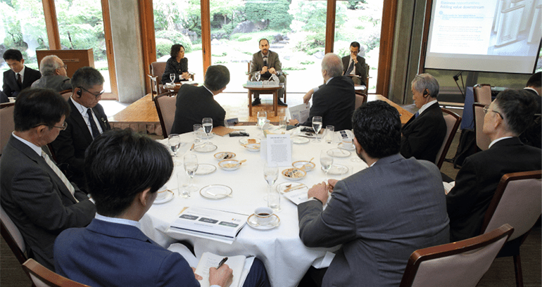 Ministro Grau e InvestChile iniciaron en Japón su gira de promoción de inversiones por Asia