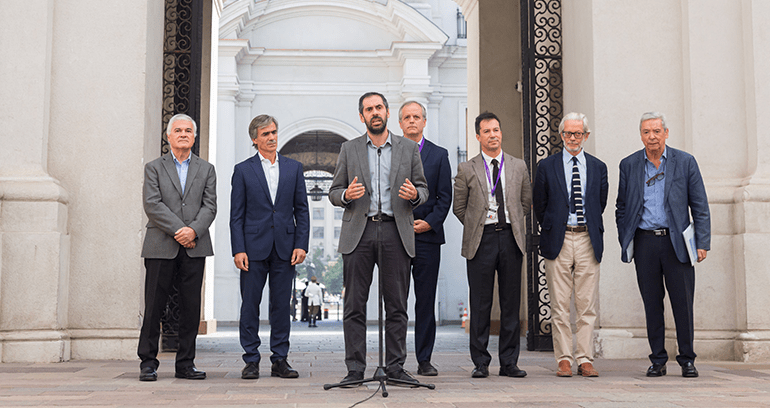 Ministro Nicolás Grau sostiene reunión con ex titulares de la cartera de Economía por Censo 2024