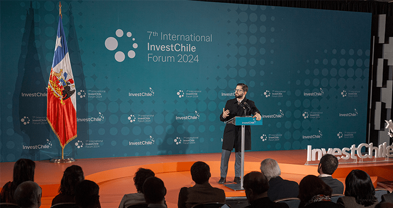 Presidente de la República, Gabriel Boric Font, en InvestChile Forum 2024: “Los invito a tener optimismo en Chile y su futuro”