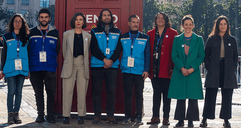 INE habilita Punto Censo en Plaza de la Constitución