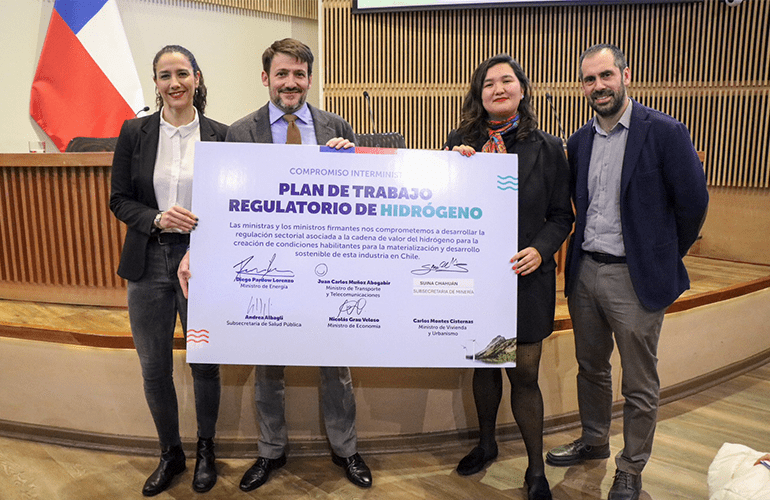 Gobierno presentó Plan de Regulaciones para el desarrollo de la industria del Hidrógeno en Chile 2024-2030