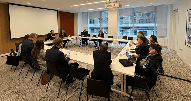 Proyecto de Permisos Sectoriales y reuniones con inversionistas marcaron agenda de ministro Grau en EE.UU.