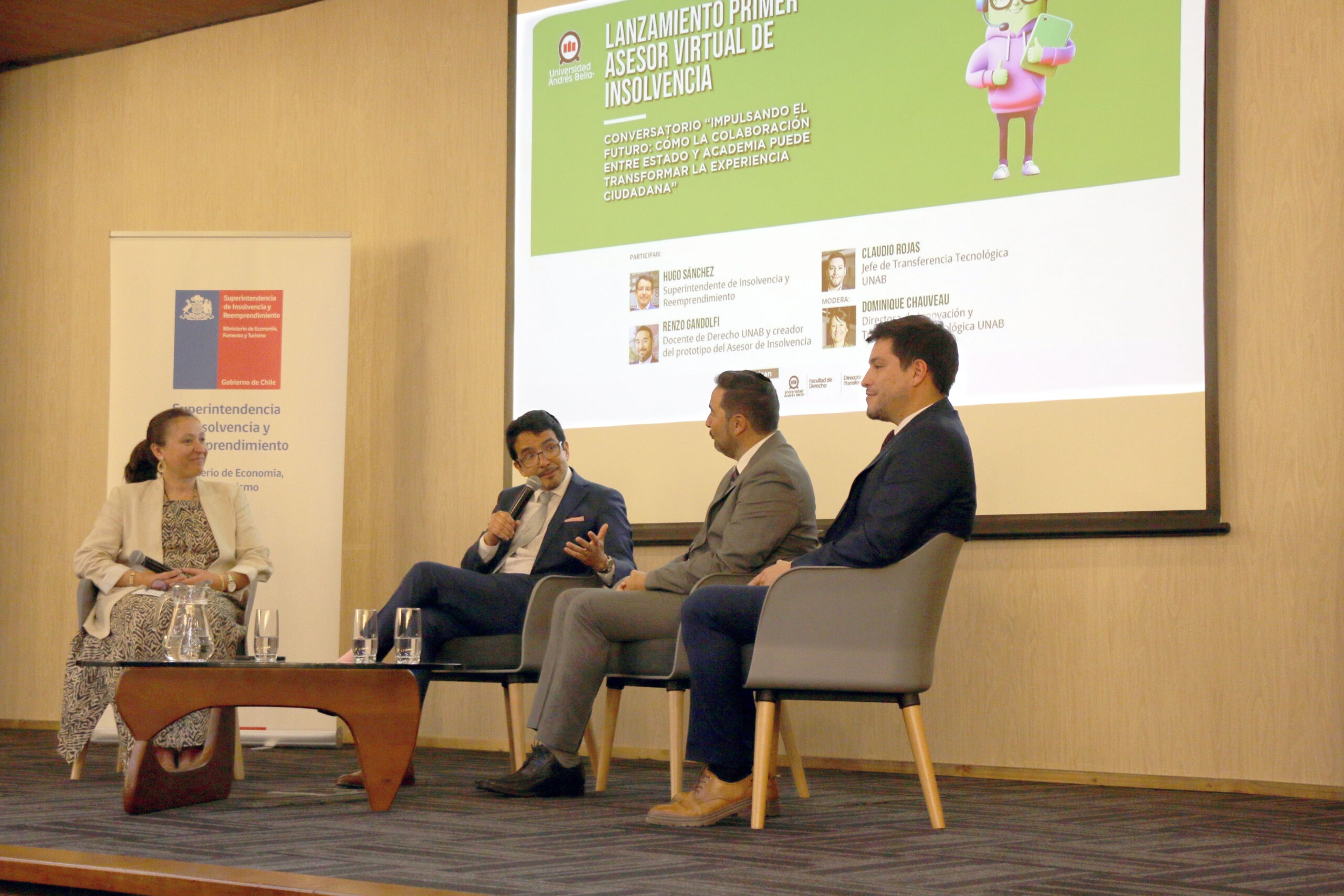 Superintendencia de Insolvencia y Reemprendimiento y U. Andrés Bello presentan el primer piloto de Asesor Virtual de Insolvencia basado en inteligencia artificial