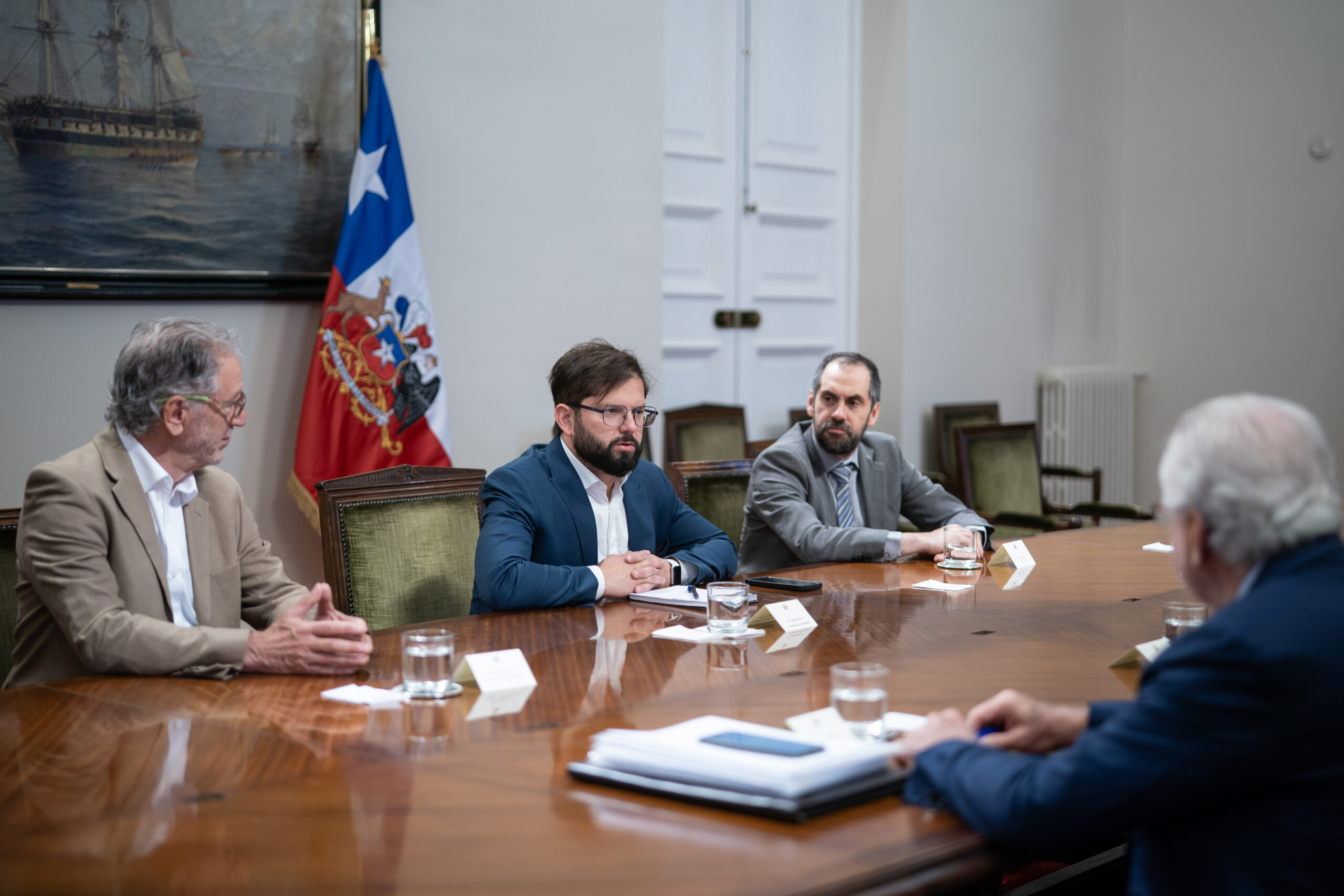 Presidente de la República, Gabriel Boric Font, encabezó reunión sobre importantes avances de la Estrategia Nacional del Litio