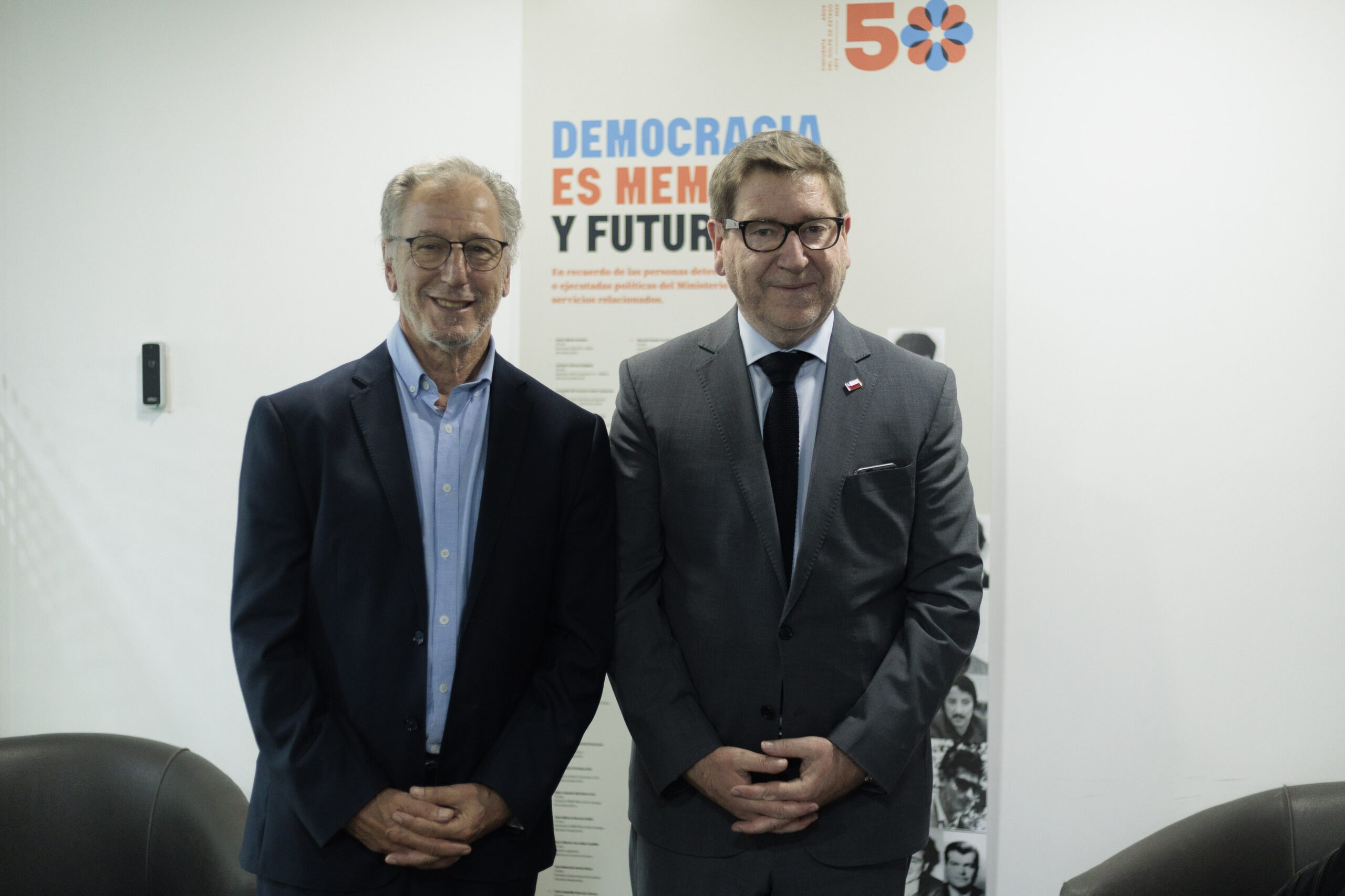 Biministro García y Daniel Mas concretaron la reunión de coordinación por traspaso de la cartera de Economía