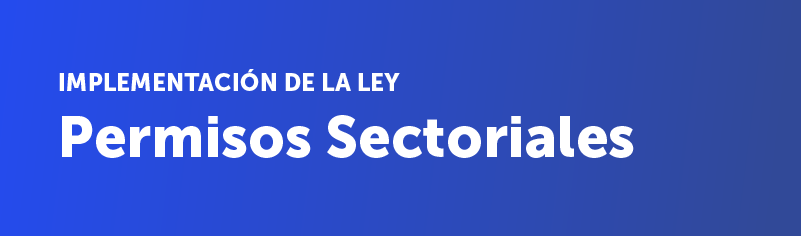 Ley de Permisos Sectoriales