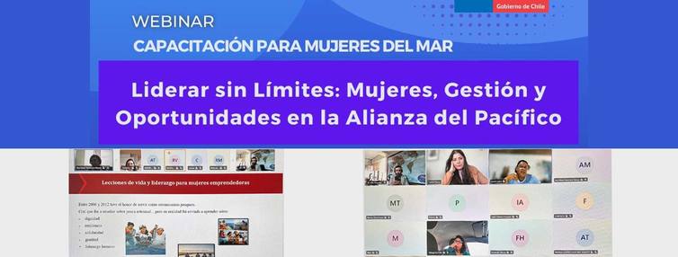 Mujeres de la pesca y la acuicultura artesanal fortalecen redes de liderazgo en webinar internacional de la Alianza del Pacífico