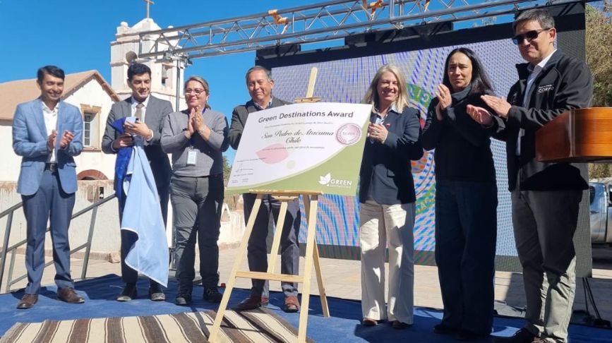 San Pedro de Atacama obtiene certificación internacional de turismo sostenible y consolida su posicionamiento como destino de clase mundial