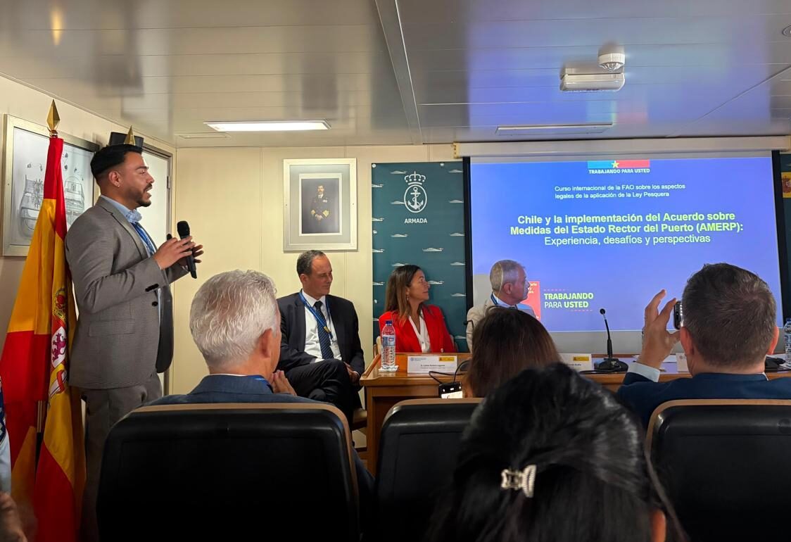 Subpesca comparte la experiencia de Chile en curso internacional de la FAO sobre aplicación de la legislación pesquera