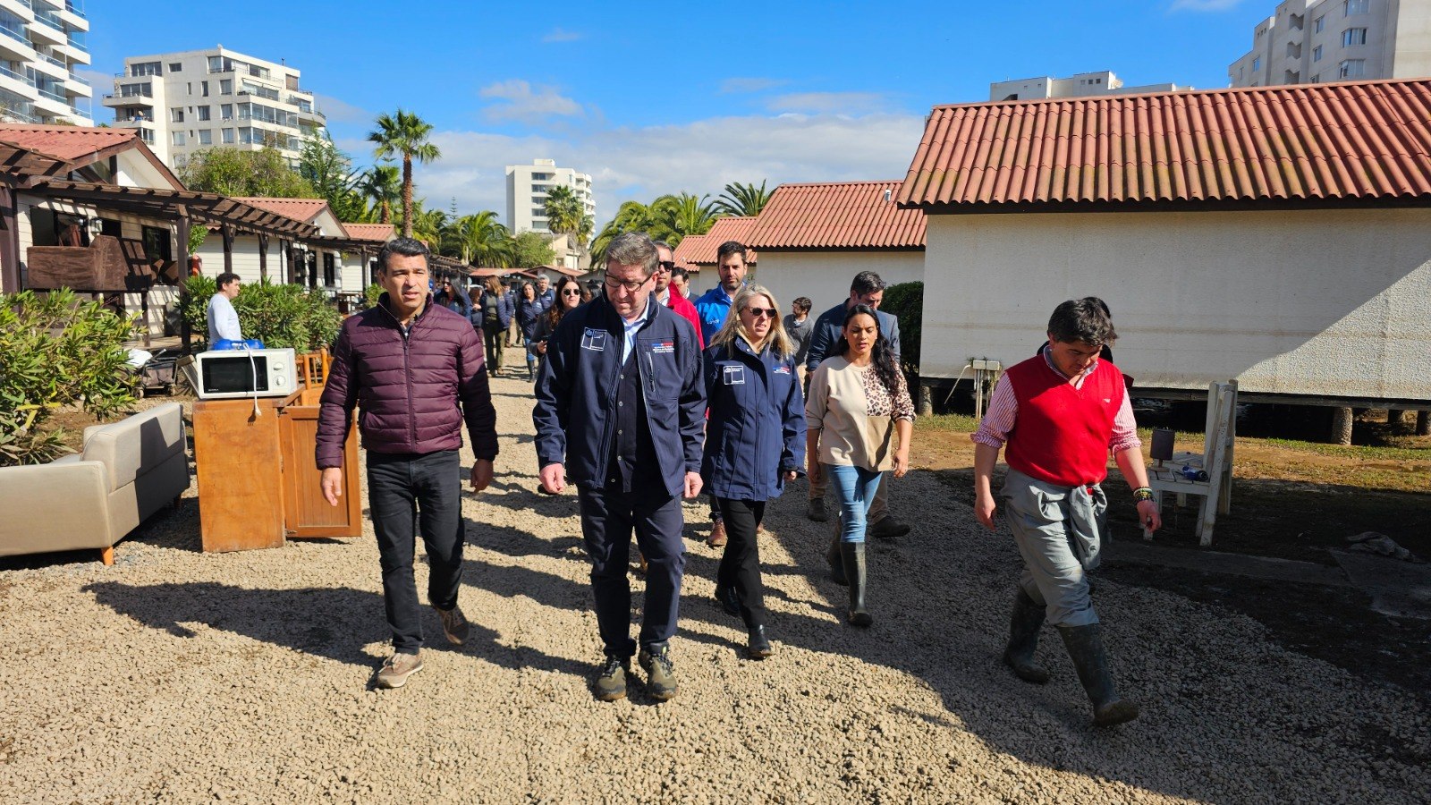 Biministro Mas da inicio a catastro de empresas afectadas por las lluvias en la Región de Coquimbo