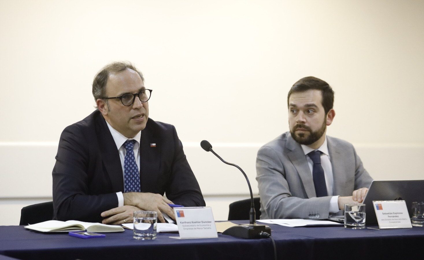 Subsecretario Koehler anuncia modificación de la Ley General de Cooperativas